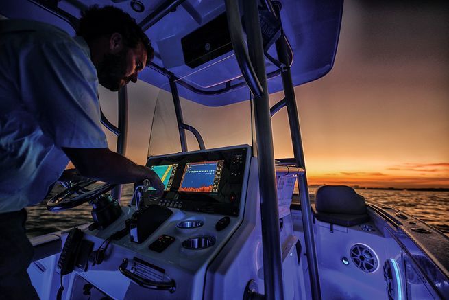 Simrad Naviops Integrated Information Display